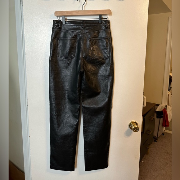 Wilfred Aritzia Vegan Leather Pants - Picture 2 of 3